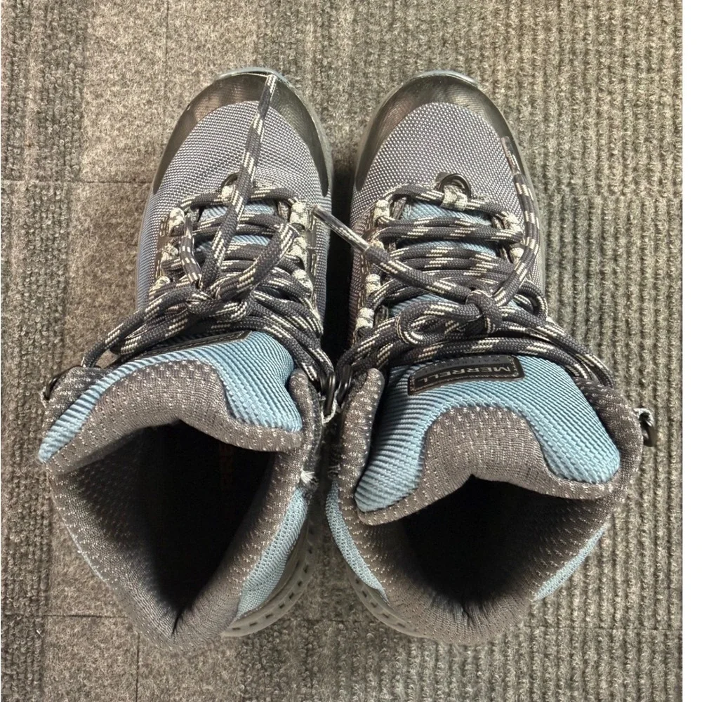 Merrell Thermo Rogue Tactical Waterproof Ice+ Boots Womens 6 Blue Black J90030
